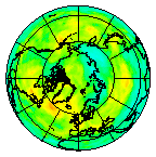 Ozone Field of 30 July 2003