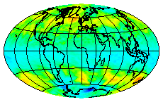 Ozone Field of 31 July 2003