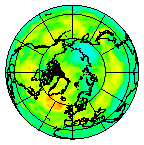 Ozone Field of 31 July 2003