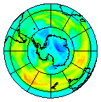 Ozone Field of 02 August 2003