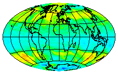 Ozone Field of 03 August 2003