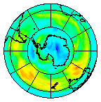 Ozone Field of 03 August 2003