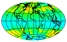 Ozone Field of 05 August 2003