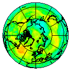 Ozone Field of 05 August 2003
