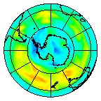 Ozone Field of 06 August 2003