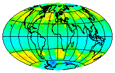 Ozone Field of 08 August 2003