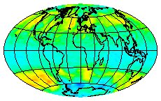 Ozone Field of 09 August 2003