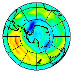 Ozone Field of 10 August 2003