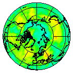 Ozone Field of 11 August 2003