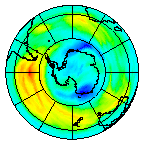 Ozone Field of 11 August 2003