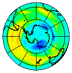 Ozone Field of 12 August 2003