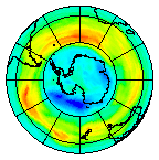 Ozone Field of 15 August 2003