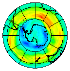 Ozone Field of 16 August 2003