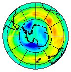 Ozone Field of 17 August 2003