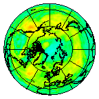 Ozone Field of 22 August 2003