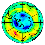 Ozone Field of 23 August 2003
