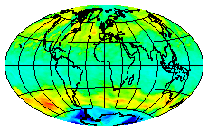 Ozone Field of 24 August 2003