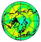 Ozone Field of 24 August 2003
