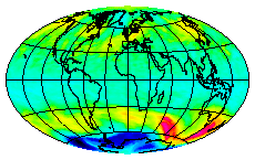 Ozone Field of 31 August 2003