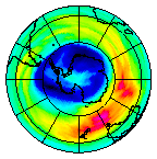 Ozone Field of 06 September 2003