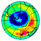 Ozone Field of 07 September 2003
