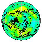 Ozone Field of 08 September 2003