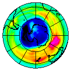 Ozone Field of 09 September 2003