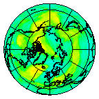 Ozone Field of 13 September 2003