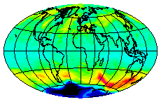 Ozone Field of 14 September 2003