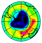 Ozone Field of 18 September 2003