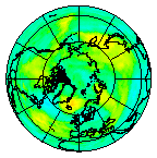 Ozone Field of 21 September 2003