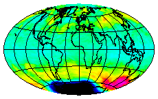 Ozone Field of 25 September 2003