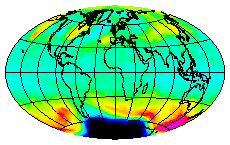 Ozone Field of 01 October 2003