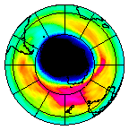 Ozone Field of 02 October 2003