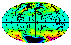Ozone Field of 05 October 2003