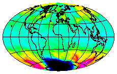 Ozone Field of 08 October 2003