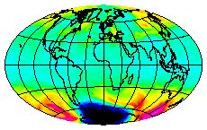 Ozone Field of 09 October 2003