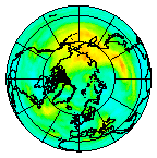 Ozone Field of 10 October 2003