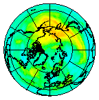 Ozone Field of 11 October 2003