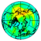 Ozone Field of 13 October 2003