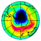 Ozone Field of 16 October 2003