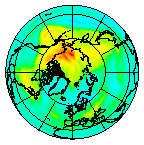 Ozone Field of 17 October 2003