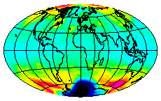 Ozone Field of 20 October 2003