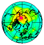 Ozone Field of 20 October 2003