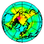 Ozone Field of 22 October 2003