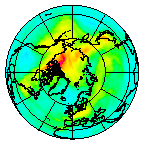 Ozone Field of 23 October 2003