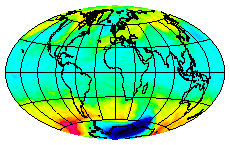 Ozone Field of 26 October 2003