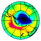 Ozone Field of 27 October 2003
