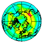 Ozone Field of 30 October 2003