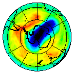 Ozone Field of 30 October 2003